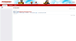 Desktop Screenshot of forum.dynapac.com